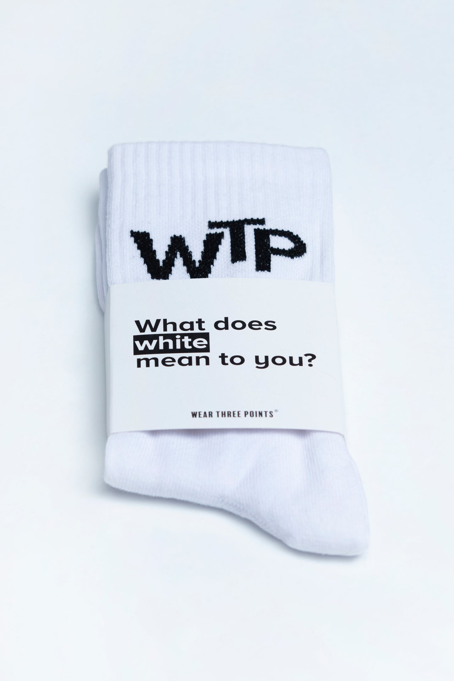 WTP Beyaz Çorap