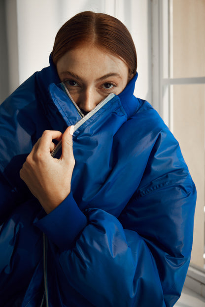 Navy Mary Bomber Jacket