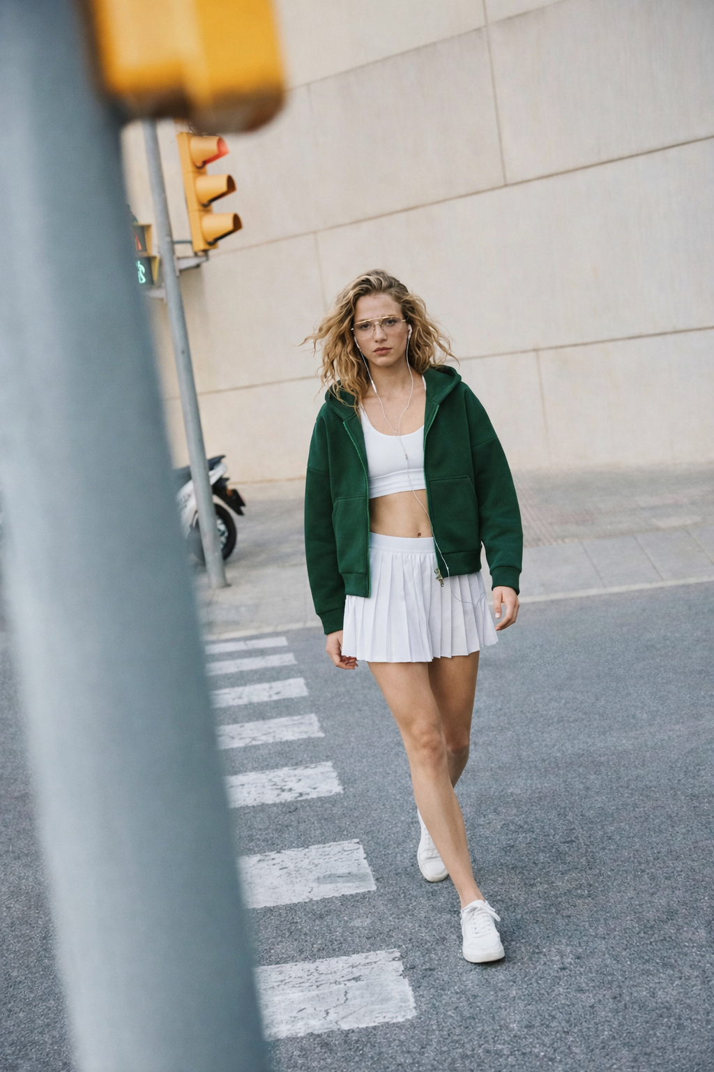 Yeşil Surge Scuba Ceket