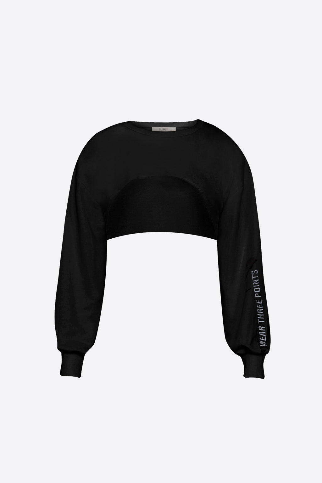 Siyah Bolero Sweatshirt
