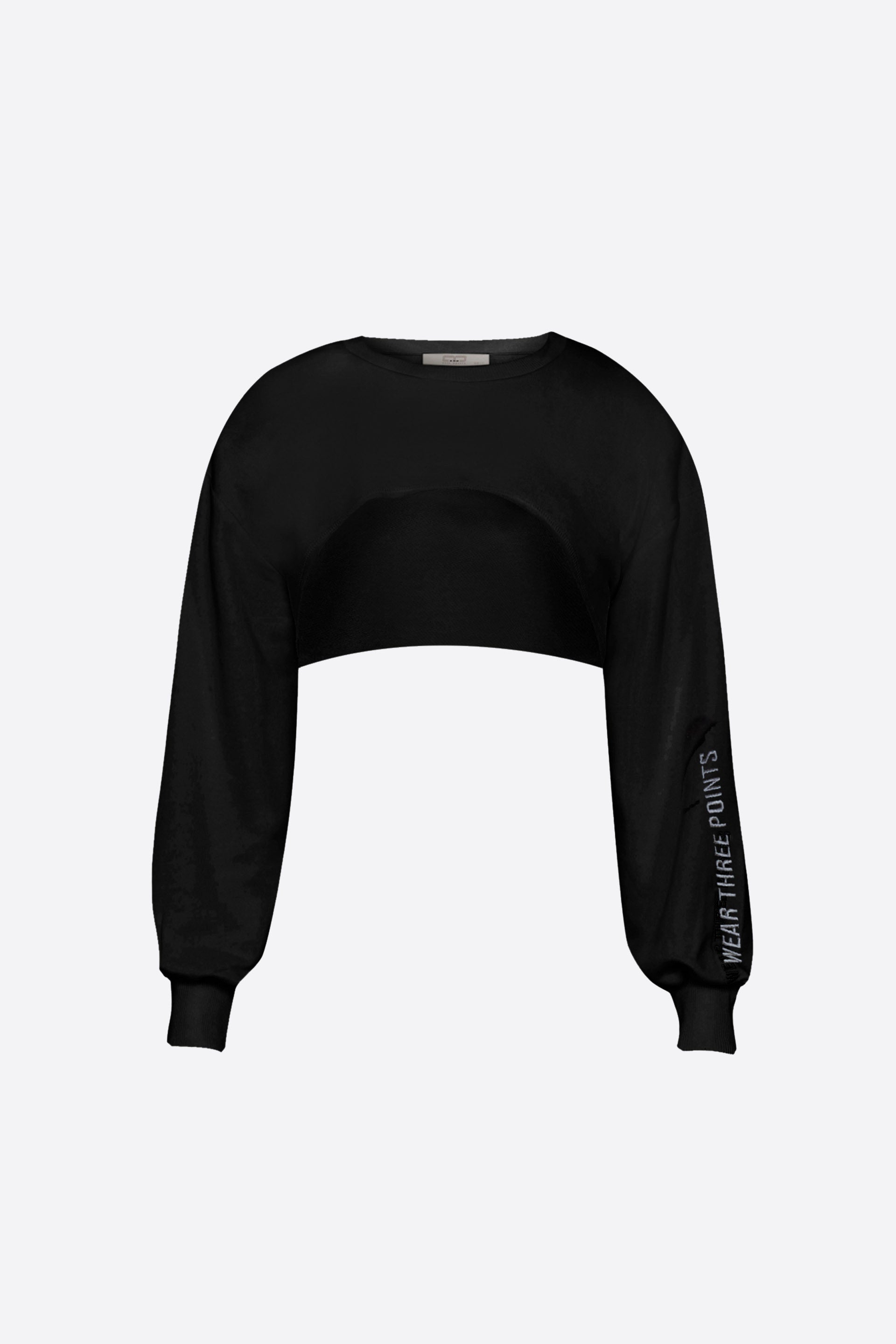 Siyah Bolero Sweatshirt