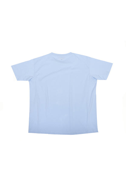 Mavi Parçalı Oversize T-shirt
