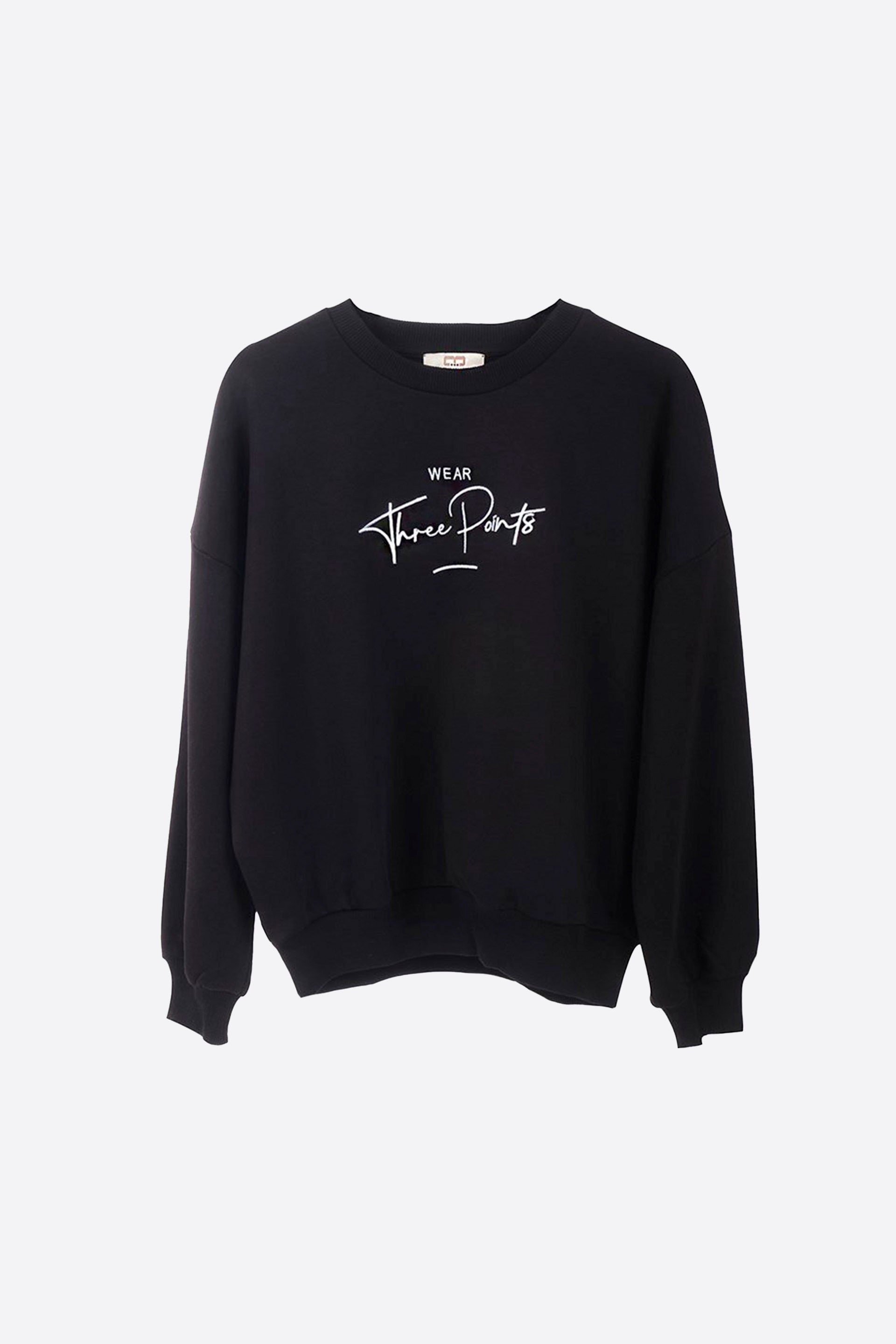 Siyah Oversize Sweatshirt