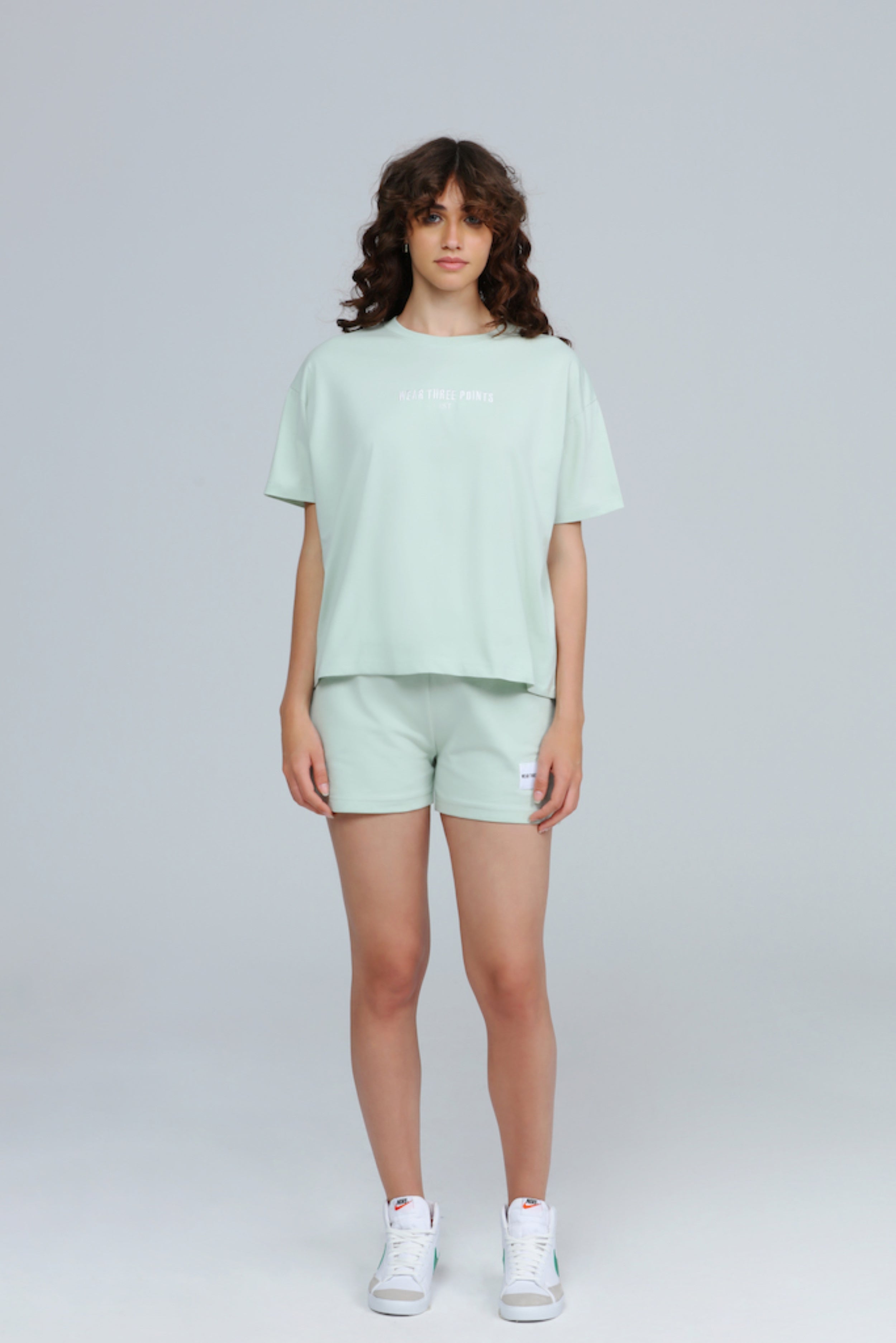 Yeşil Weekend Oversize T-Shirt