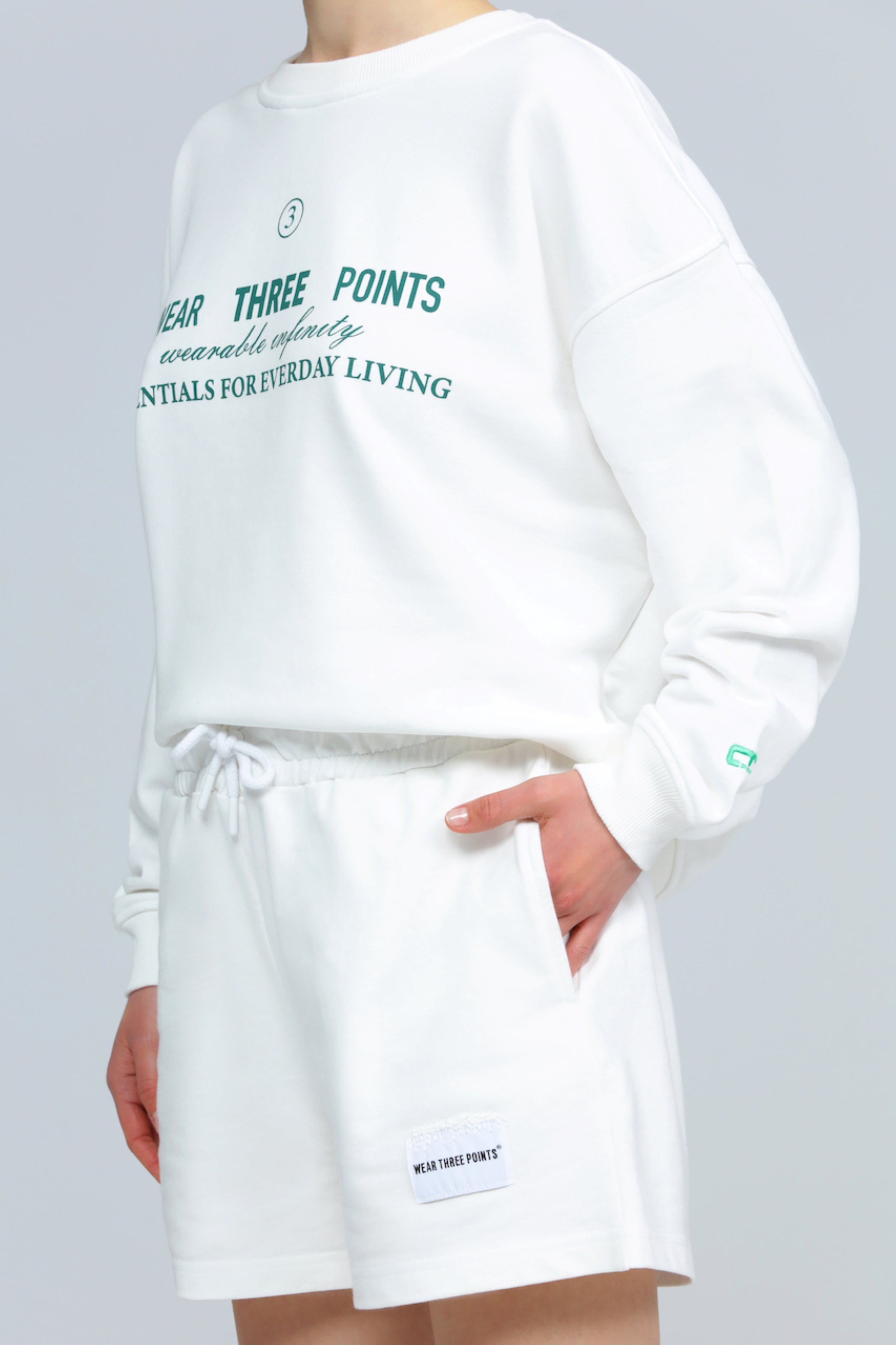 Beyaz Weekend Oversize Sweatshirt
