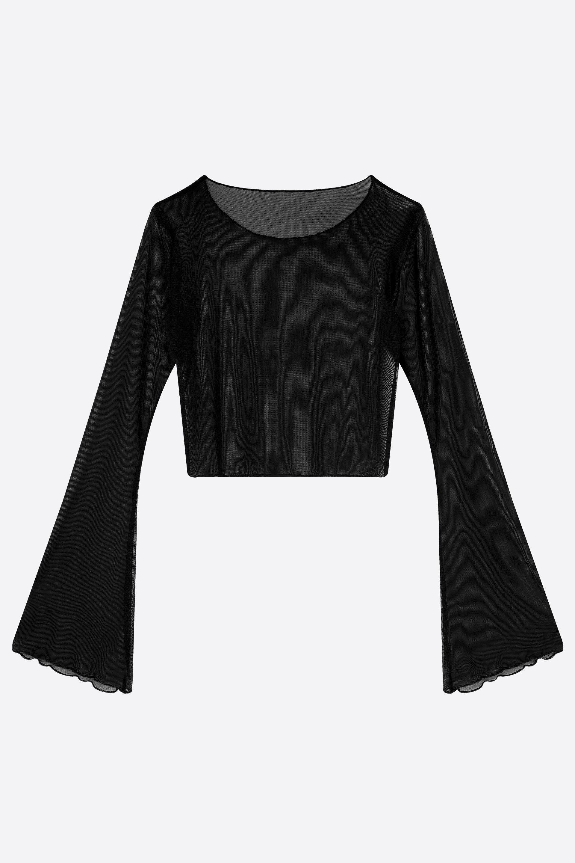 Windy Tulle Blouse