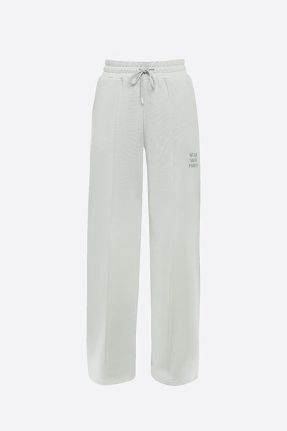 Ice Blue Lubna Wide Leg Sweatpant