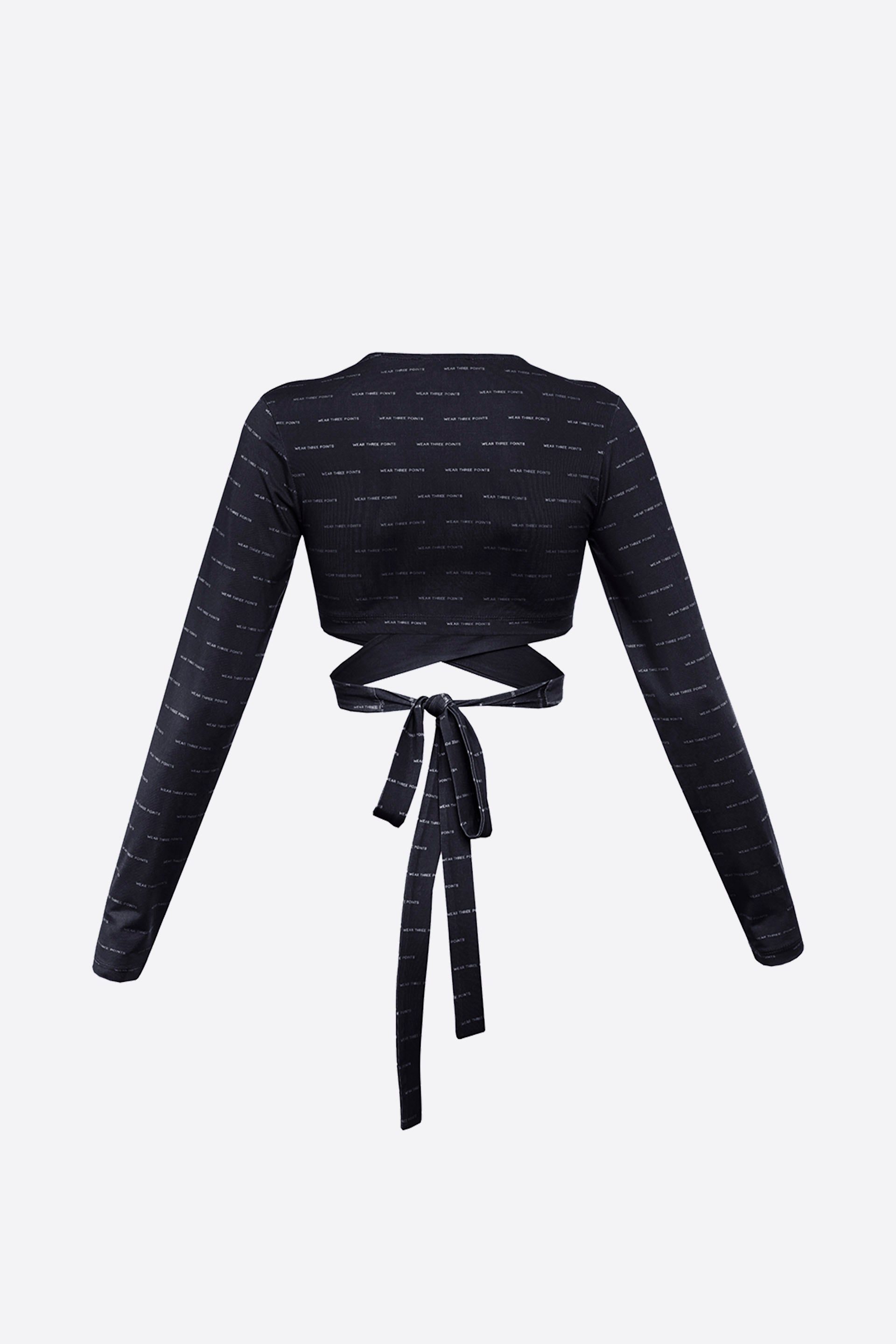 Frida Black Lace Crop