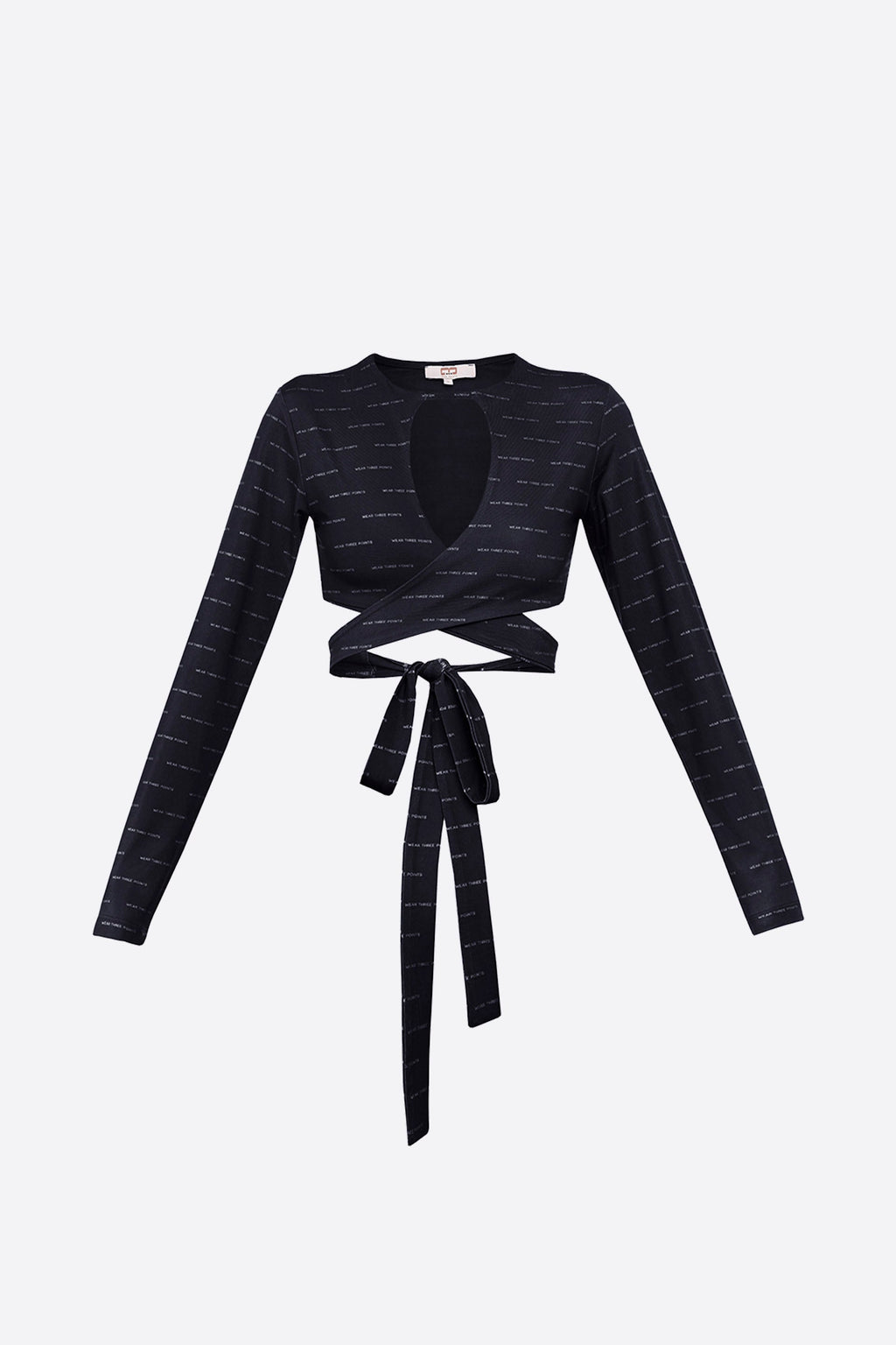 Frida Black Lace Crop