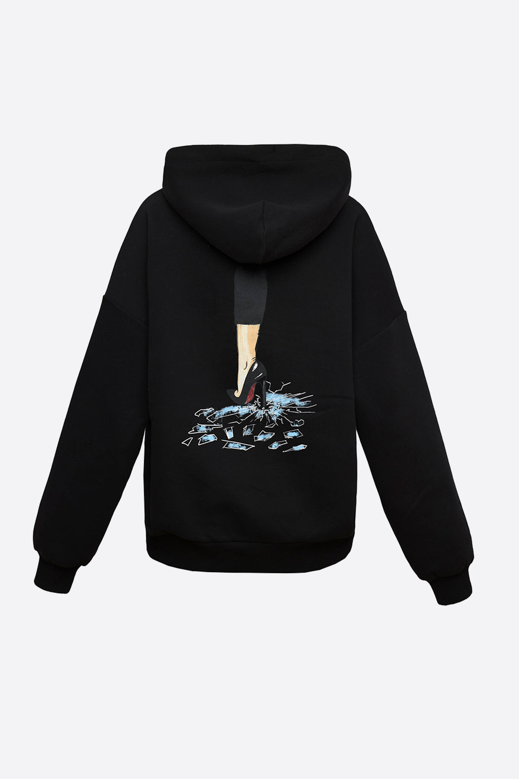 The Glass Ceiling Black Hoodie