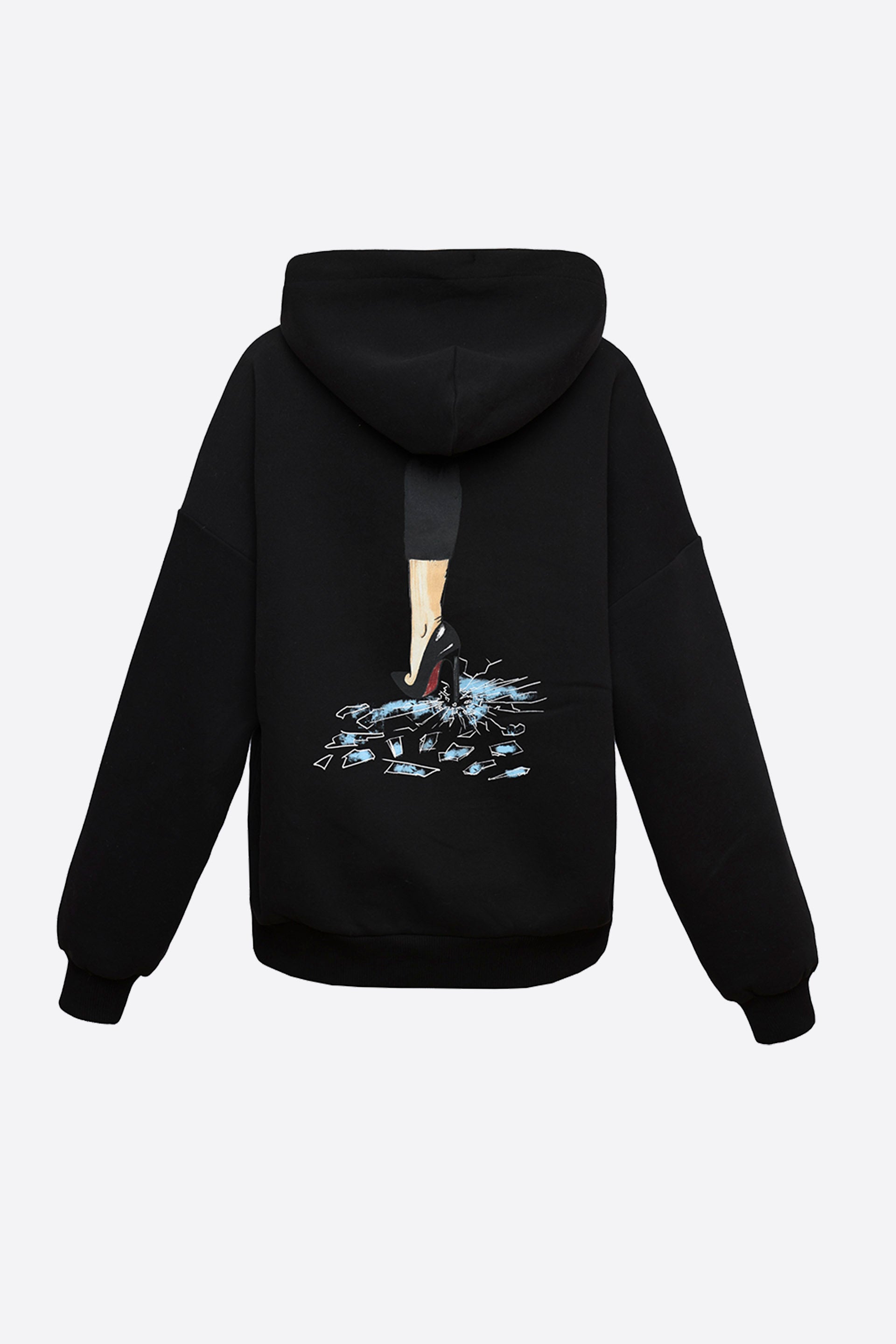 The Glass Ceiling Black Hoodie