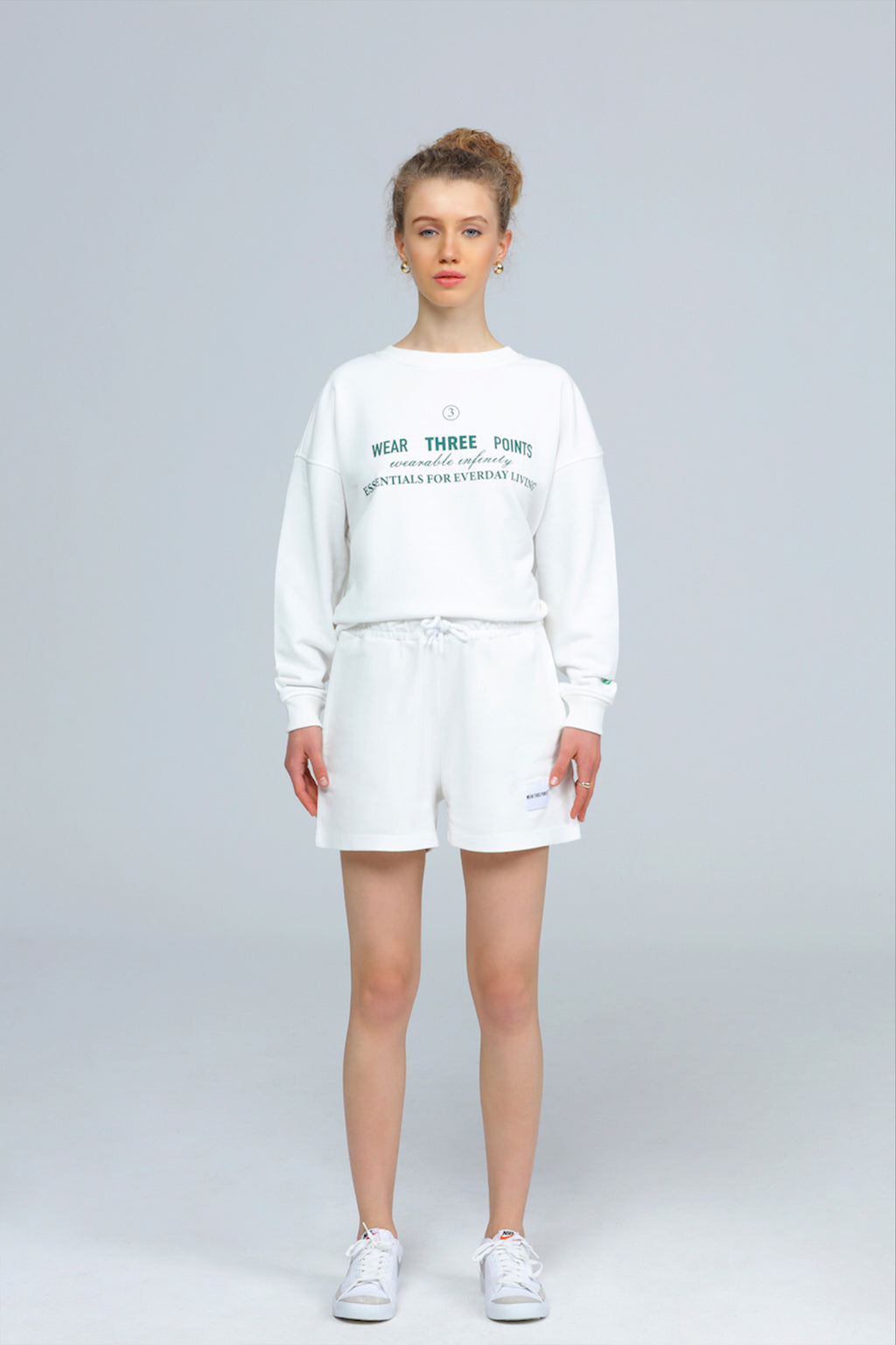 Beyaz Weekend Oversize Sweatshirt