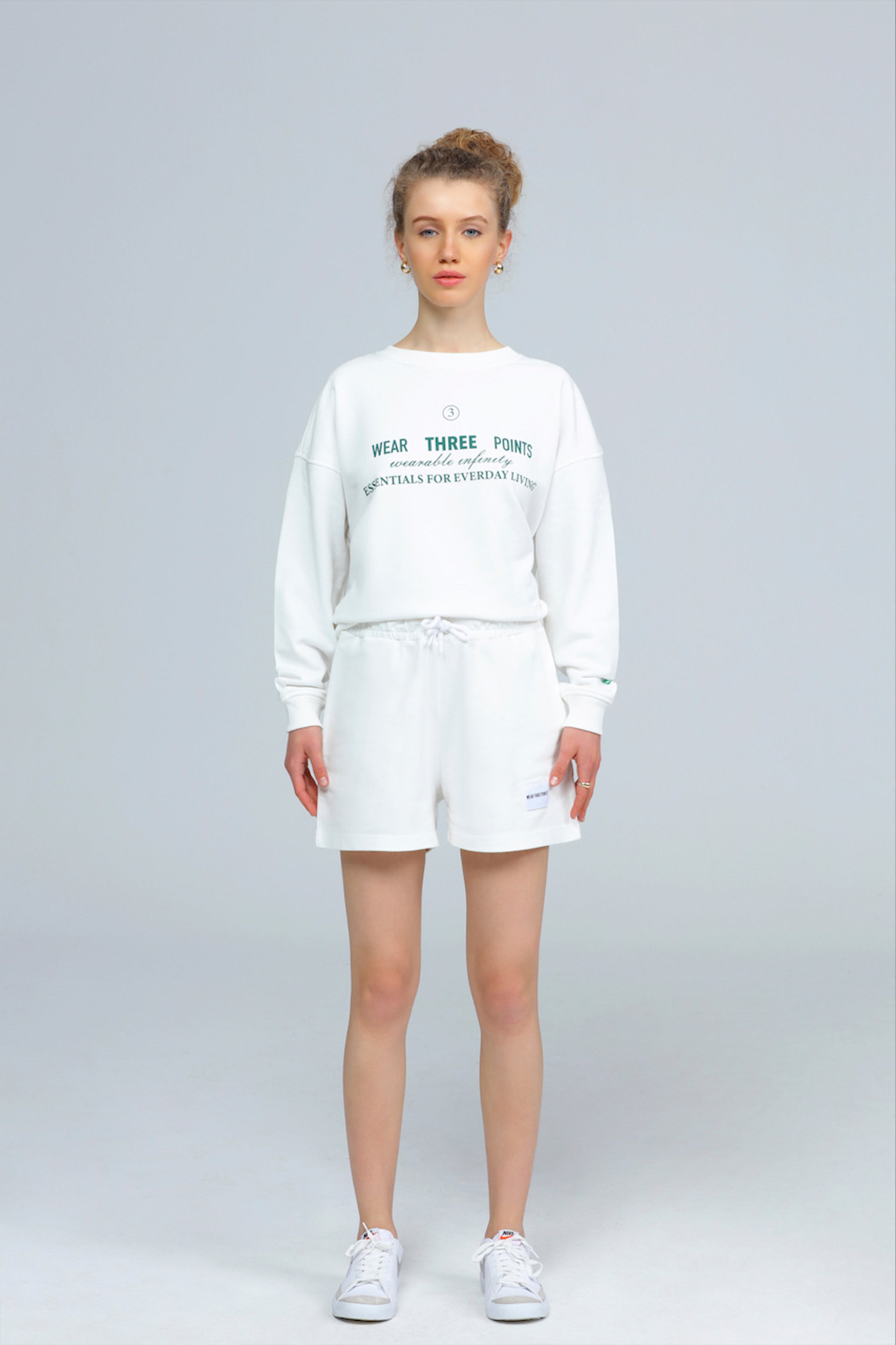 Beyaz Weekend Oversize Sweatshirt