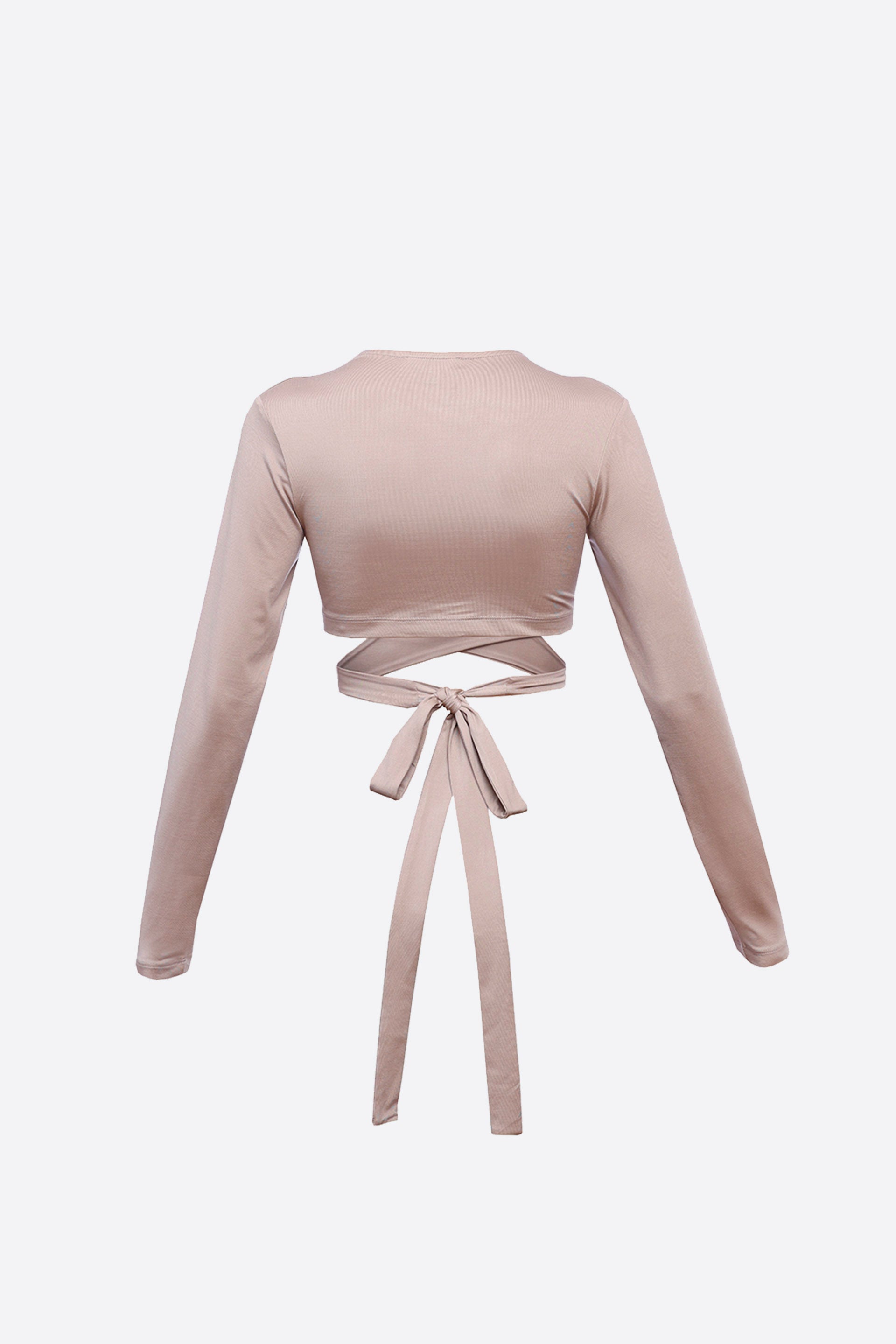 Beige Frida Crop