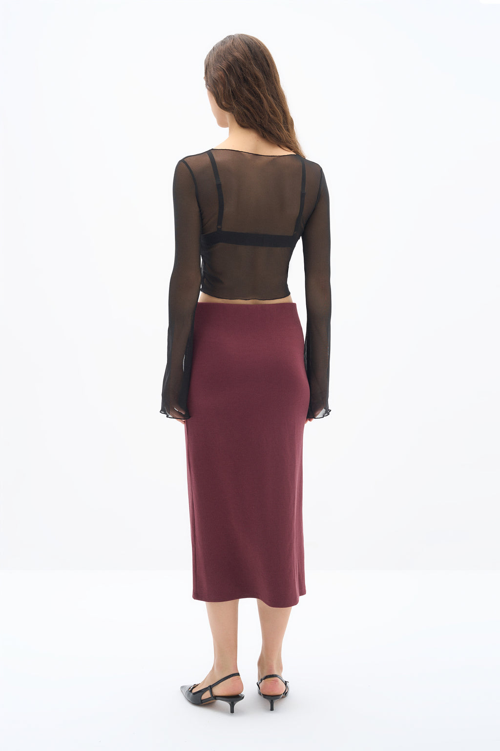 Windy Tulle Blouse