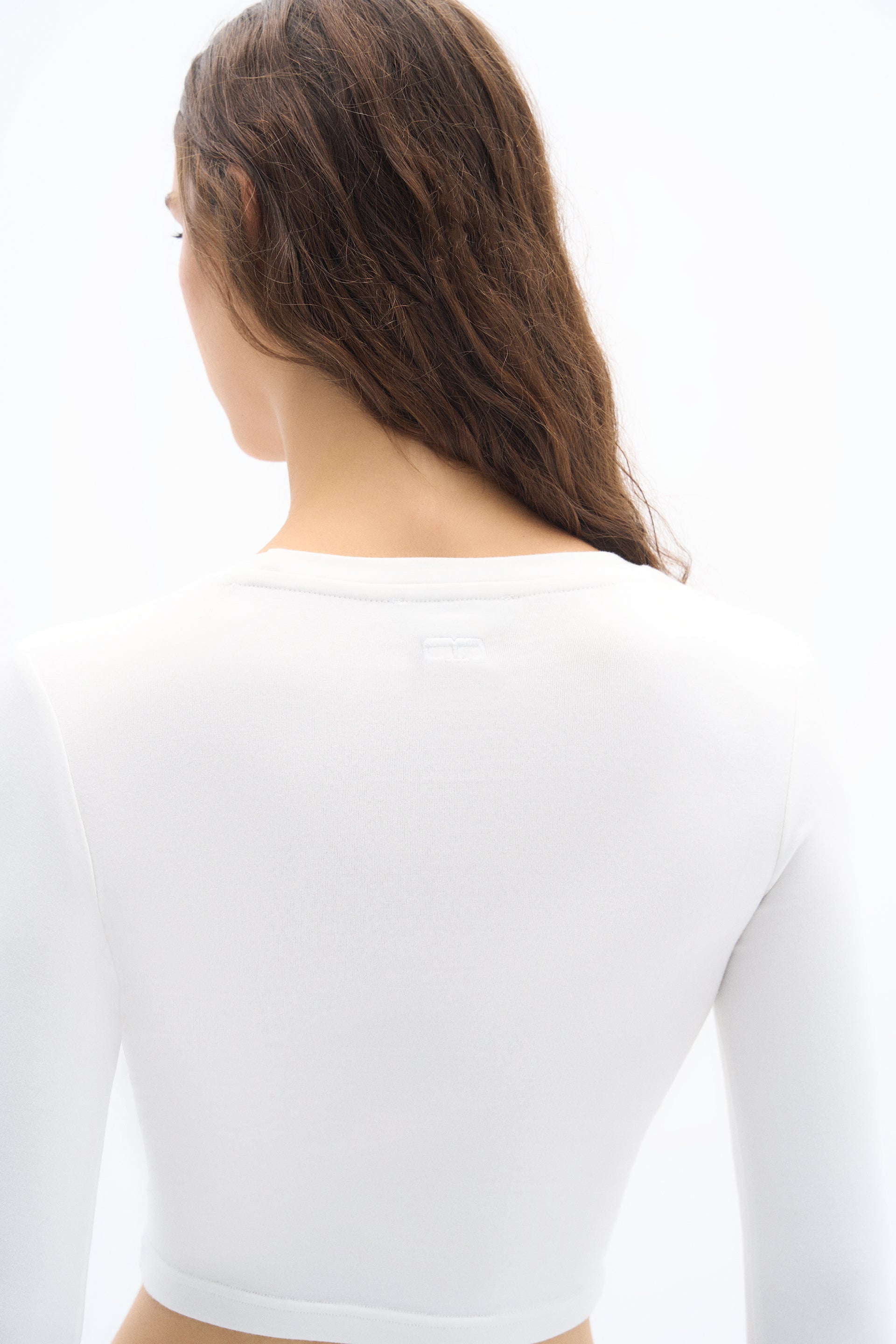 Pulse Basic Long Sleeve T-Shirt - White