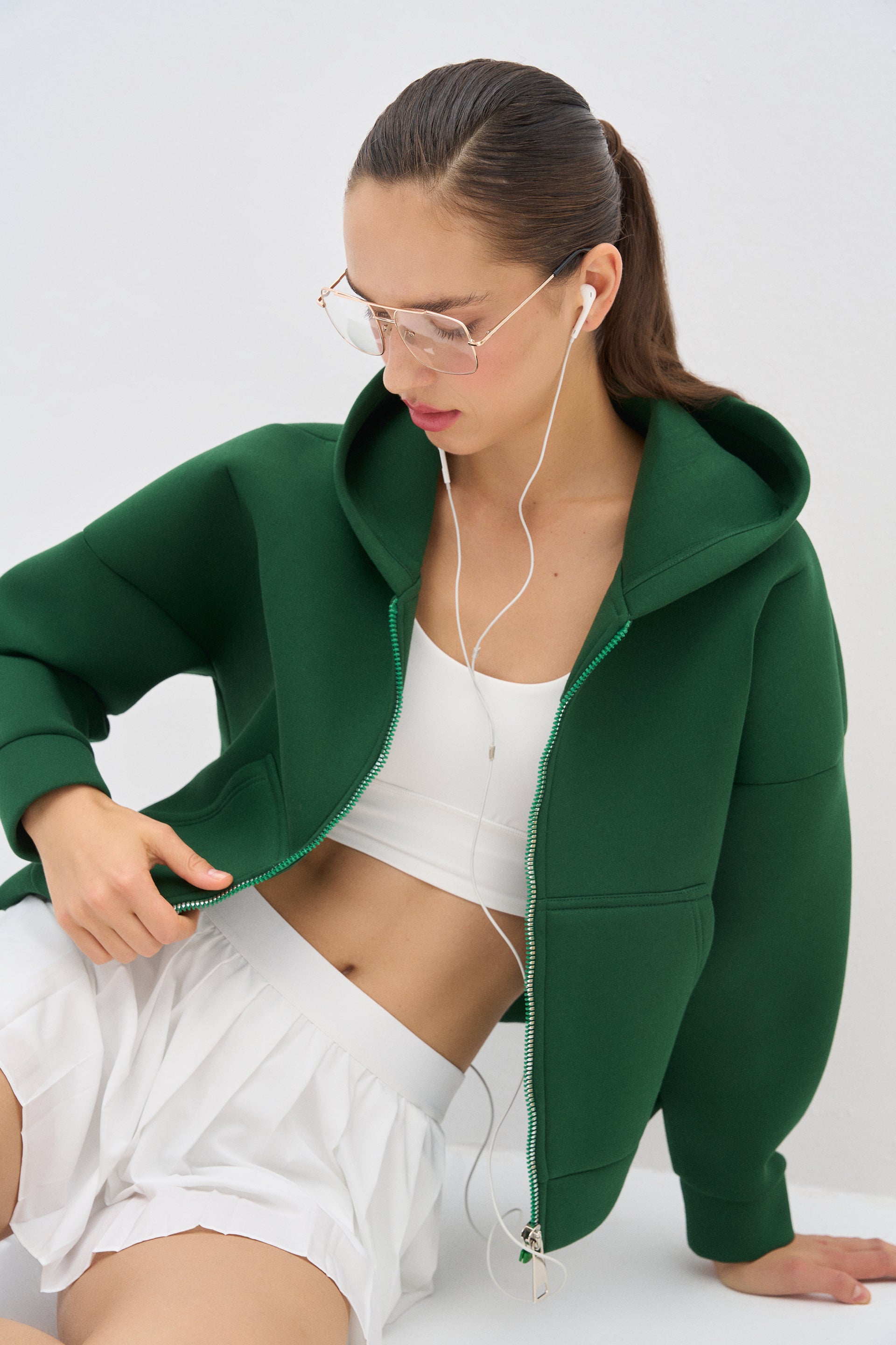 Green Surge Scuba Jacket
