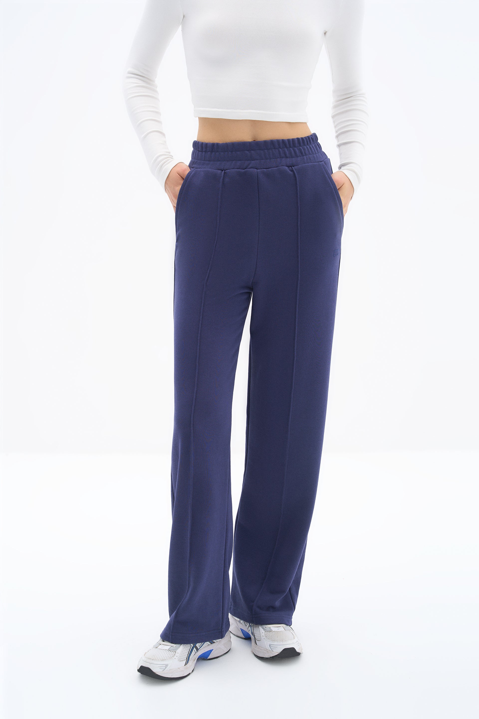 Navy Blue Lubna Sweatpant