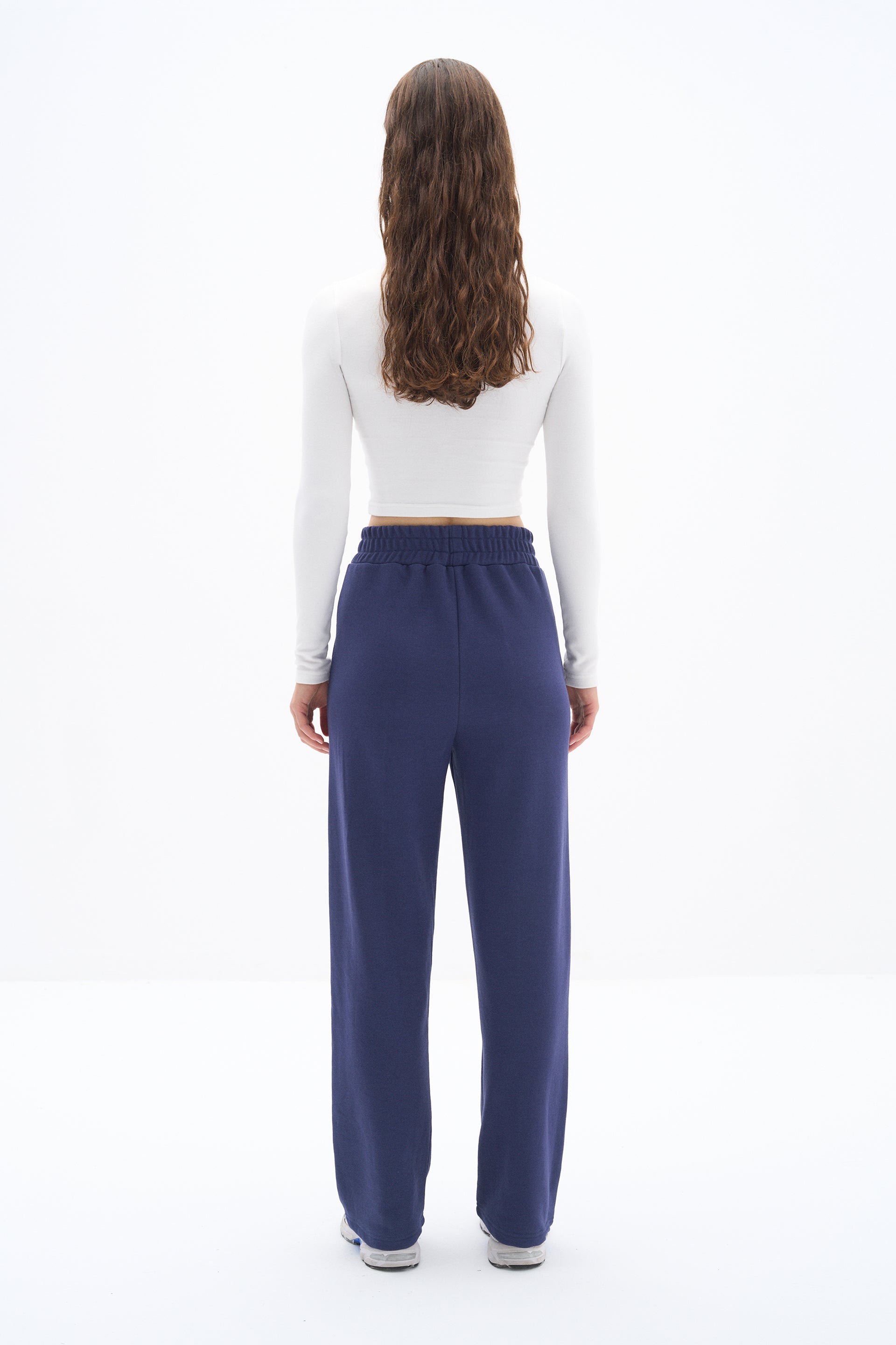 Navy Blue Lubna Sweatpant