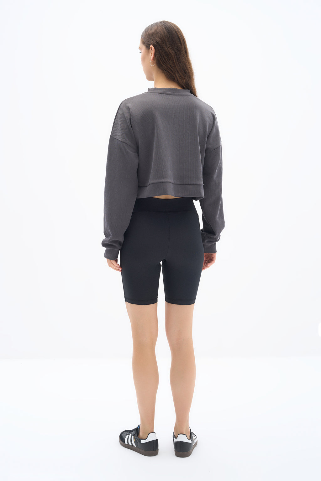 Anthracite Flow Modal Sweatshirt