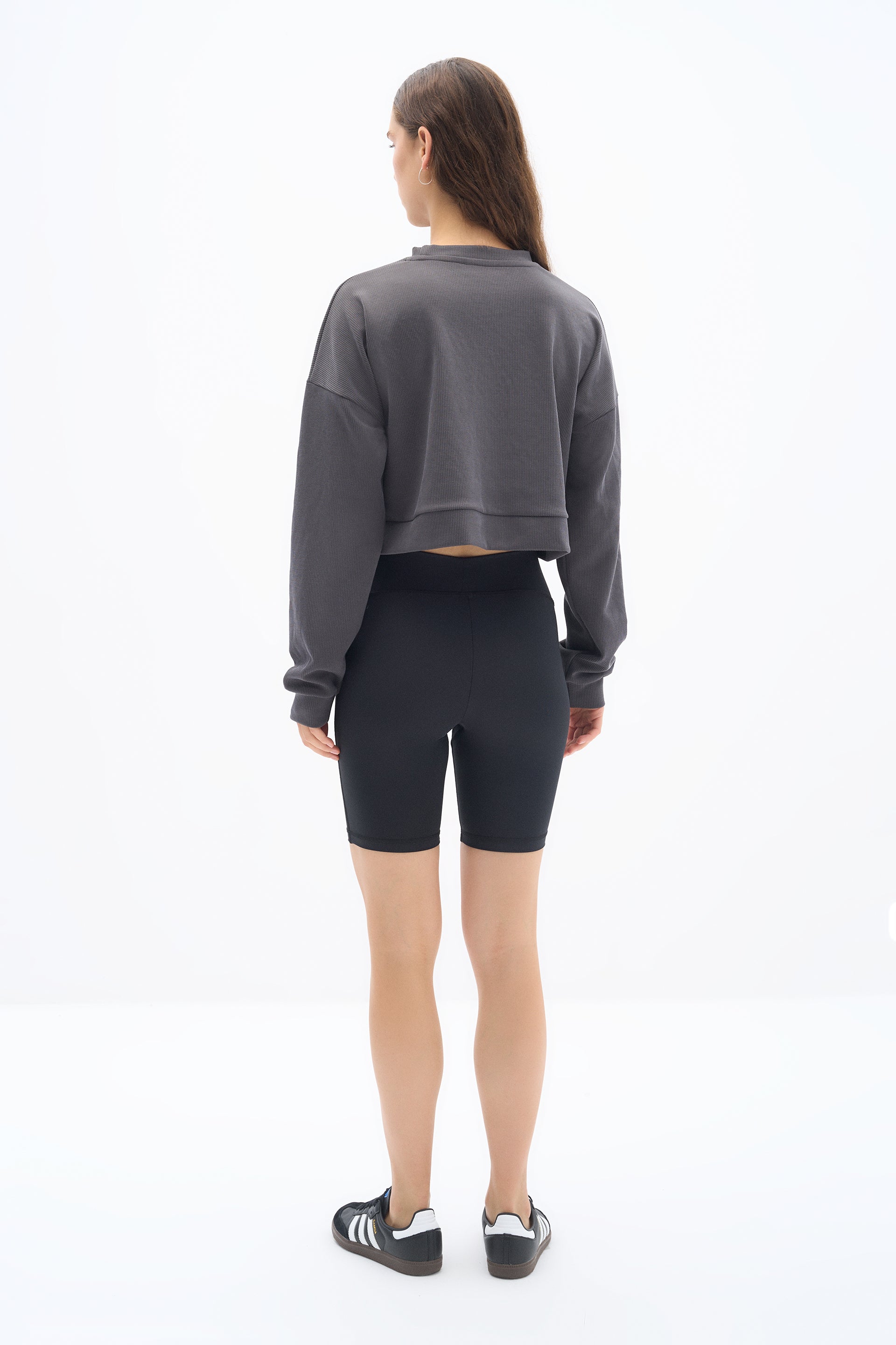 Anthracite Flow Modal Sweatshirt